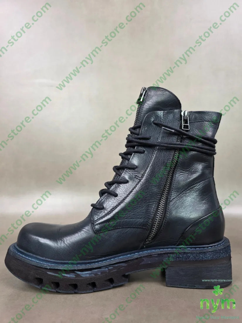 Anfibio cuciture blu SCARPE