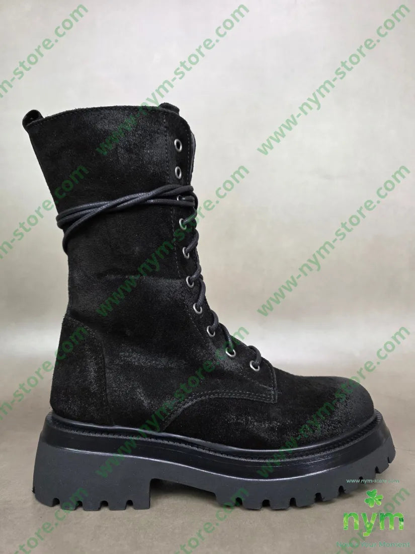 anfibio dieci occhielli 36 / NERO / AI25 SCARPE