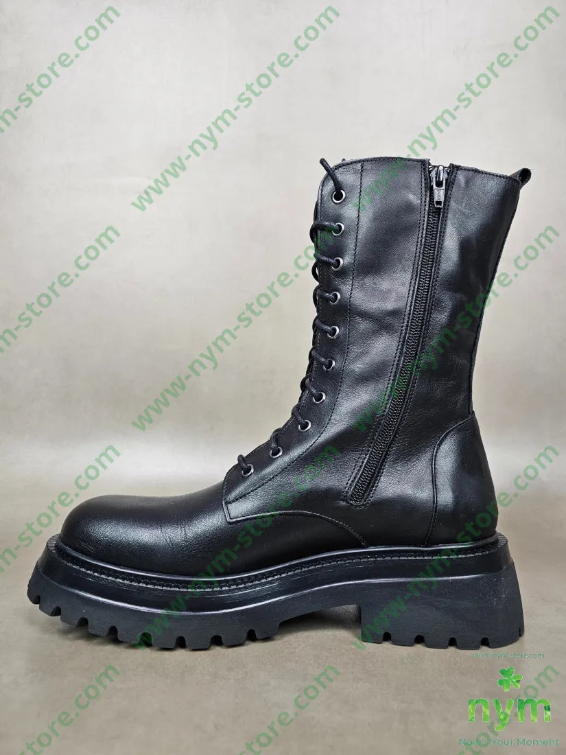 anfibio dieci occhielli pelle SCARPE