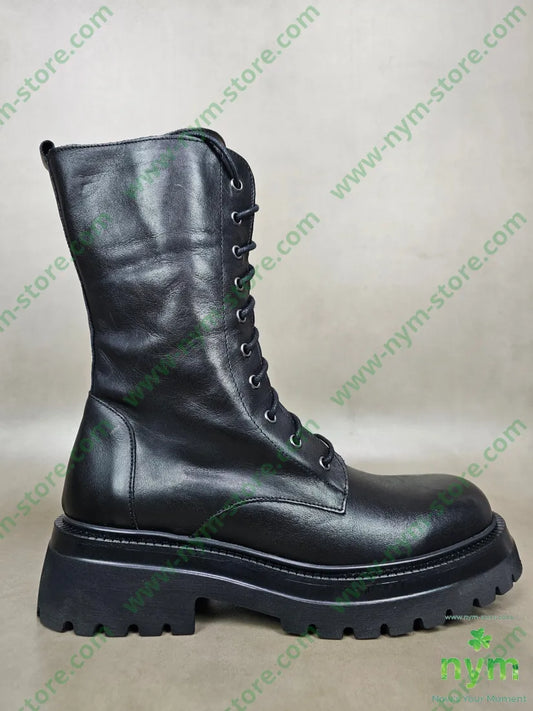 anfibio dieci occhielli pelle SCARPE