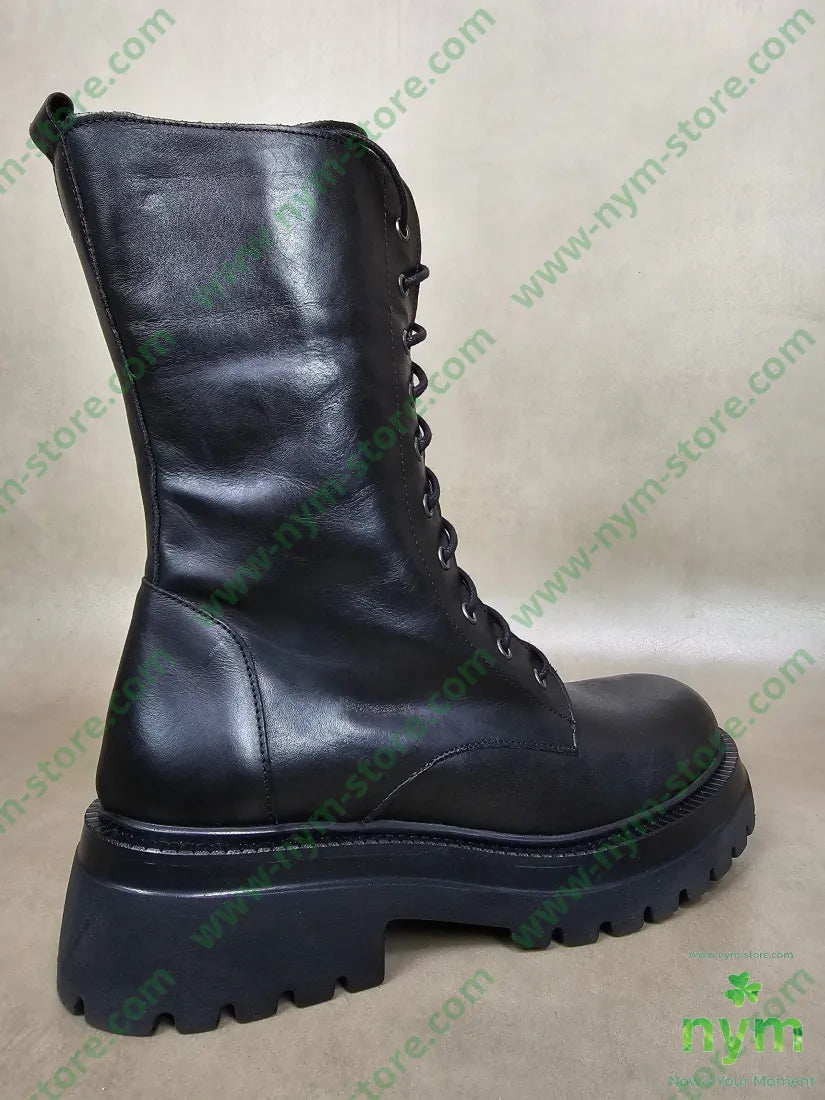 anfibio dieci occhielli pelle SCARPE