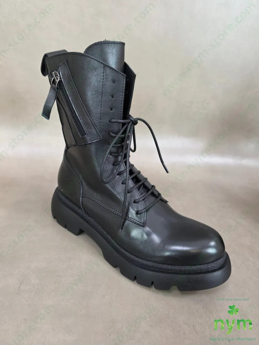 anfibio piccola zip vera pelle - SCARPE