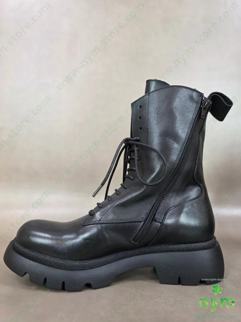 anfibio piccola zip vera pelle - SCARPE