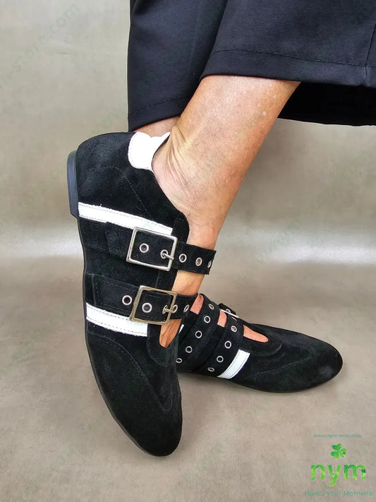 ballerine ginniche 37 / NERO / PE26 SCARPE