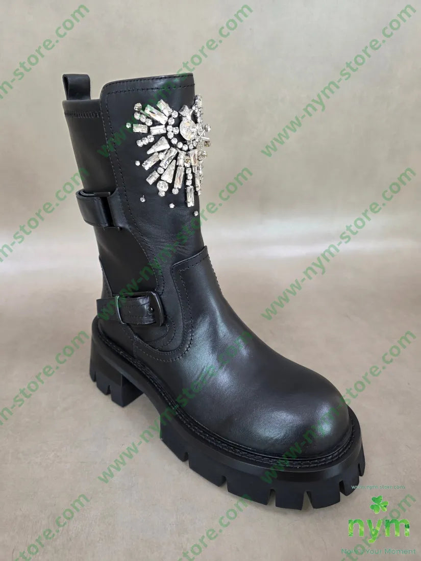 beatles pelle con strass - SCARPE