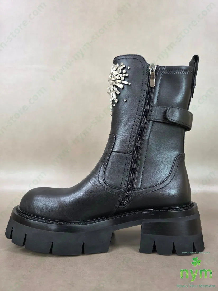 beatles pelle con strass - SCARPE