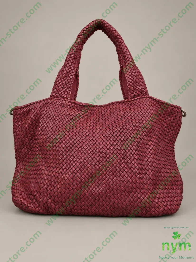 BORSA VERA PELLE 077 - U / BORDO / CONTINUATIVO - BORSA