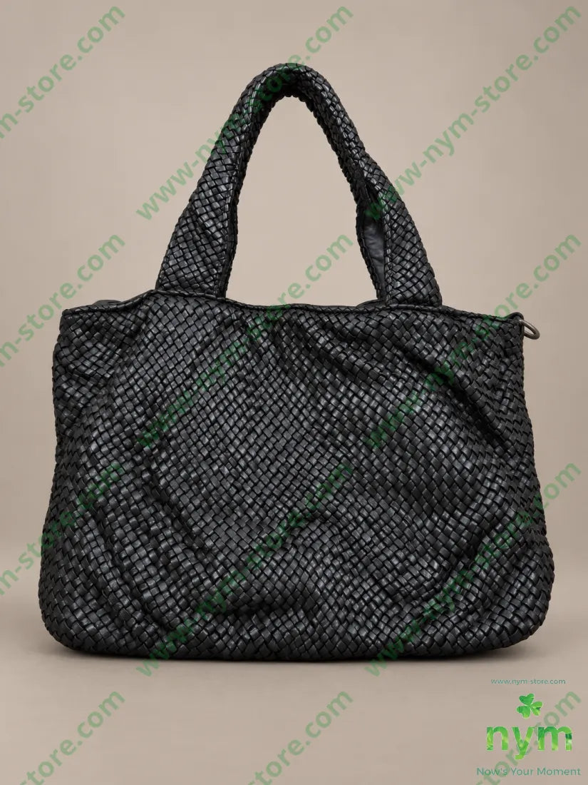 BORSA VERA PELLE 077 - U / NERO / CONTINUATIVO - BORSA
