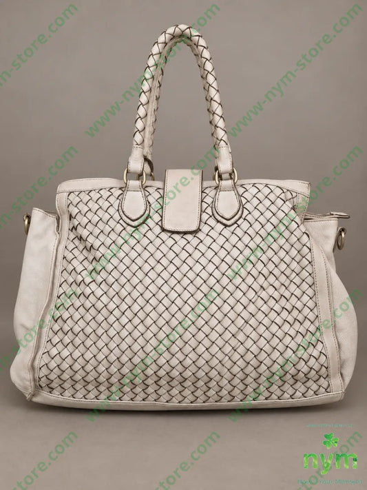 BORSA VERA PELLE 616 - U / BEIGE / CONTINUATIVO - BORSA