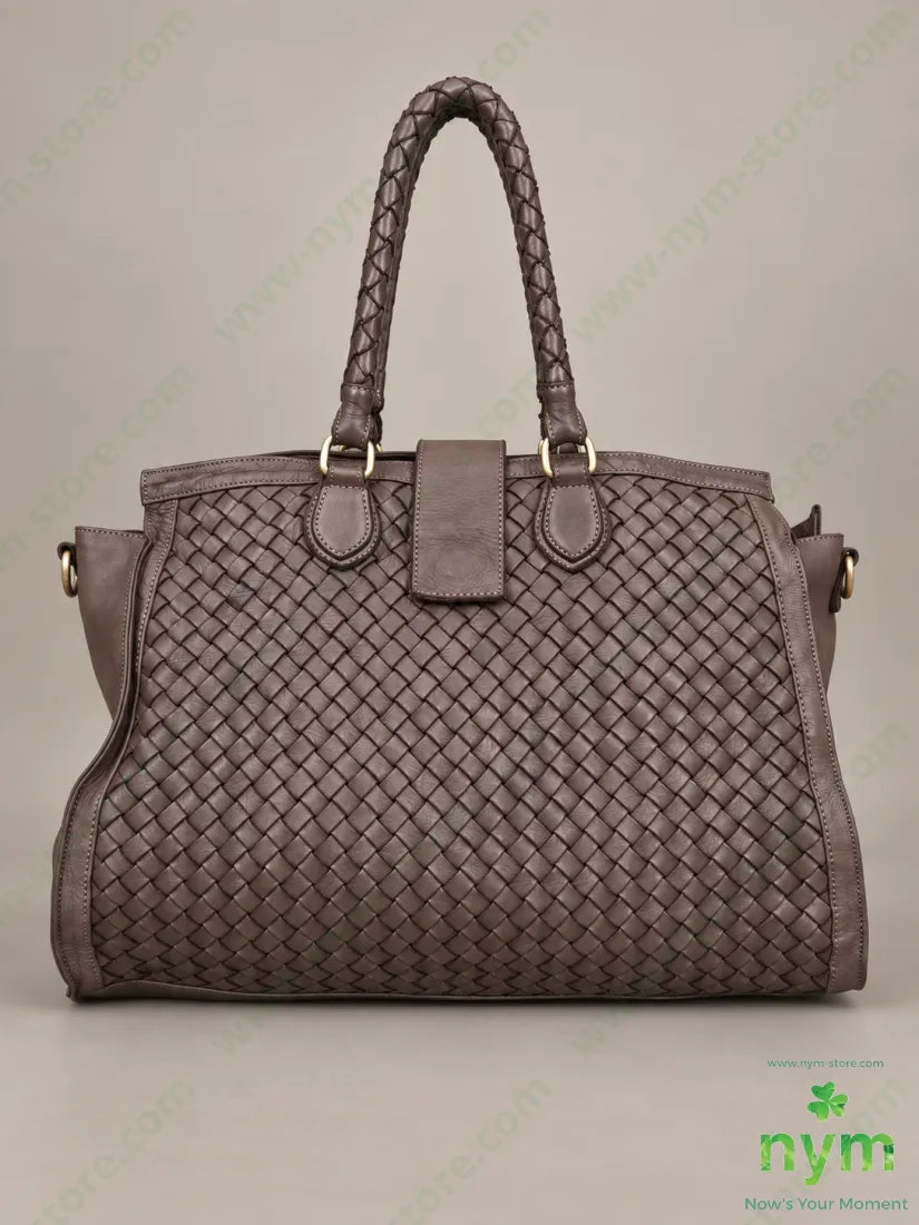 BORSA VERA PELLE 616 - U / MARRONE / CONTINUATIVO - BORSA