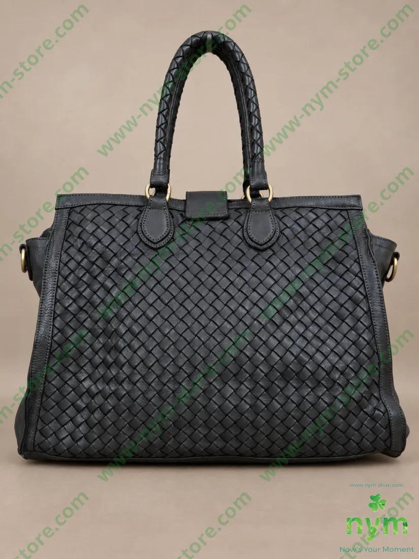 BORSA VERA PELLE 616 - U / NERO / CONTINUATIVO - BORSA
