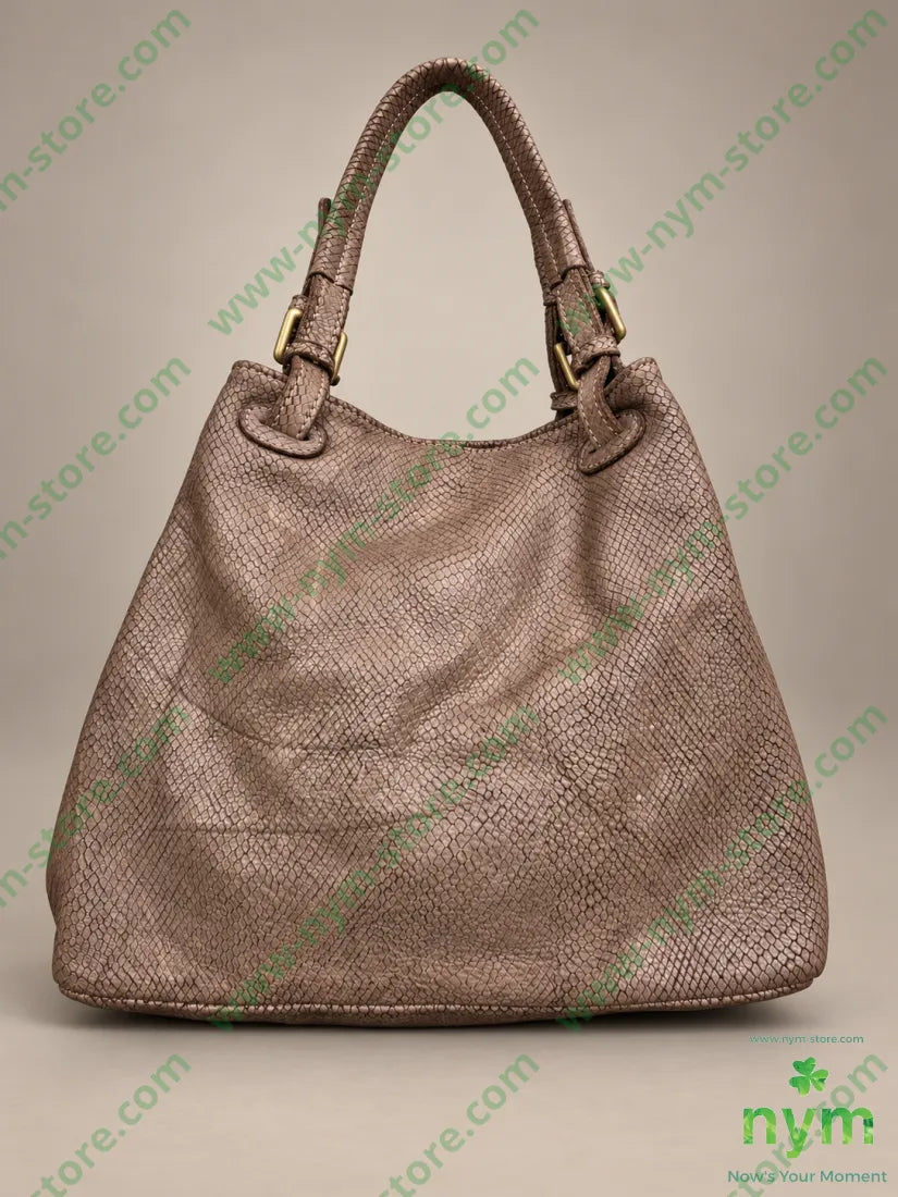 BORSA VERA PELLE 631 - U / FANGO / CONTINUATIVO - BORSA