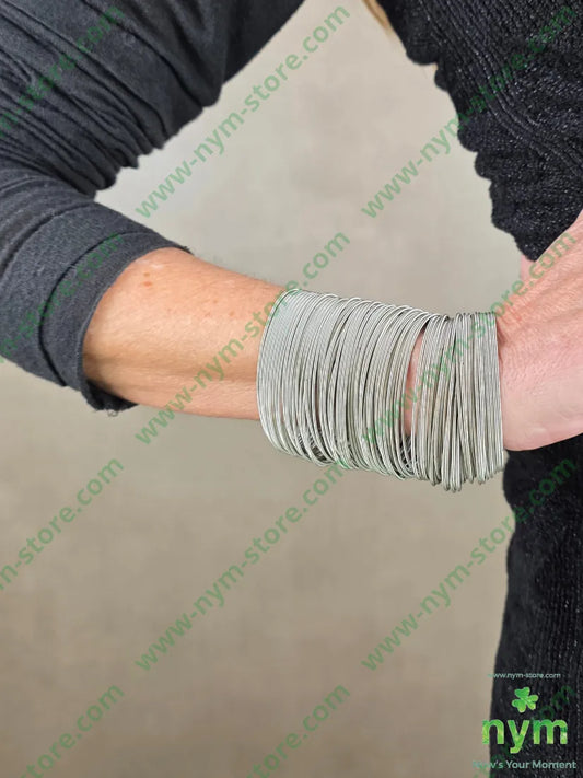 bracciale molla U / ARGENTO / CONTINUATIVO BIJOUX