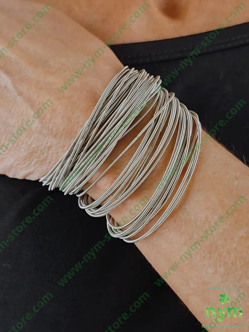 bracciale molla U / ARGENTO / CONTINUATIVO BIJOUX