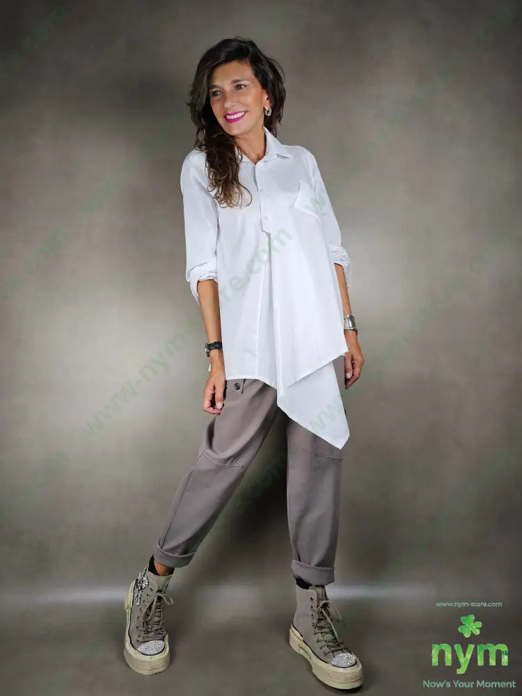 cam allacc obliquamente 100co CAMICIA