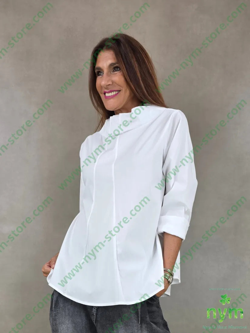 camicia a cratere 100co - U / BIANCO / AI26 - CAMICIA