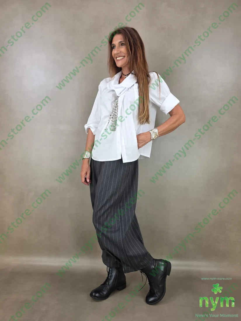 camicia collo accoppiato 100co - U / BIANCO / PE26 - CAMICIA