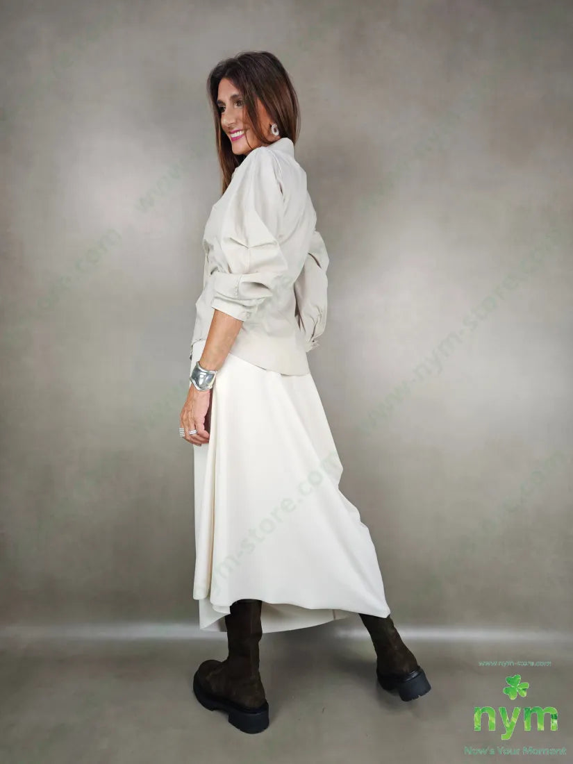camicia con arricciature 100co CAMICIA