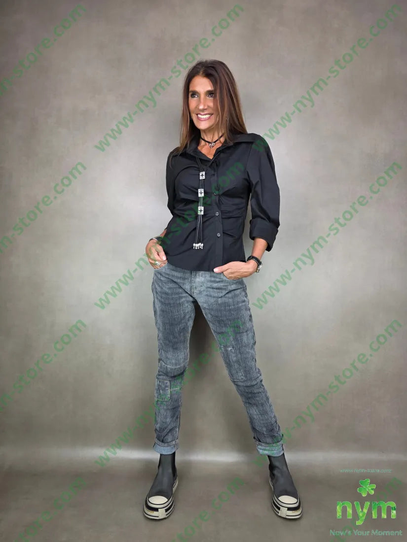 camicia con arricciature 100co CAMICIA