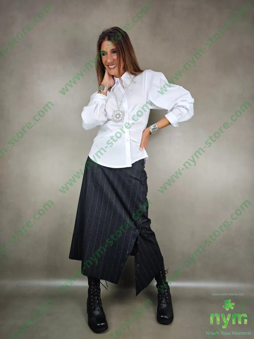 camicia con arricciature 100co CAMICIA