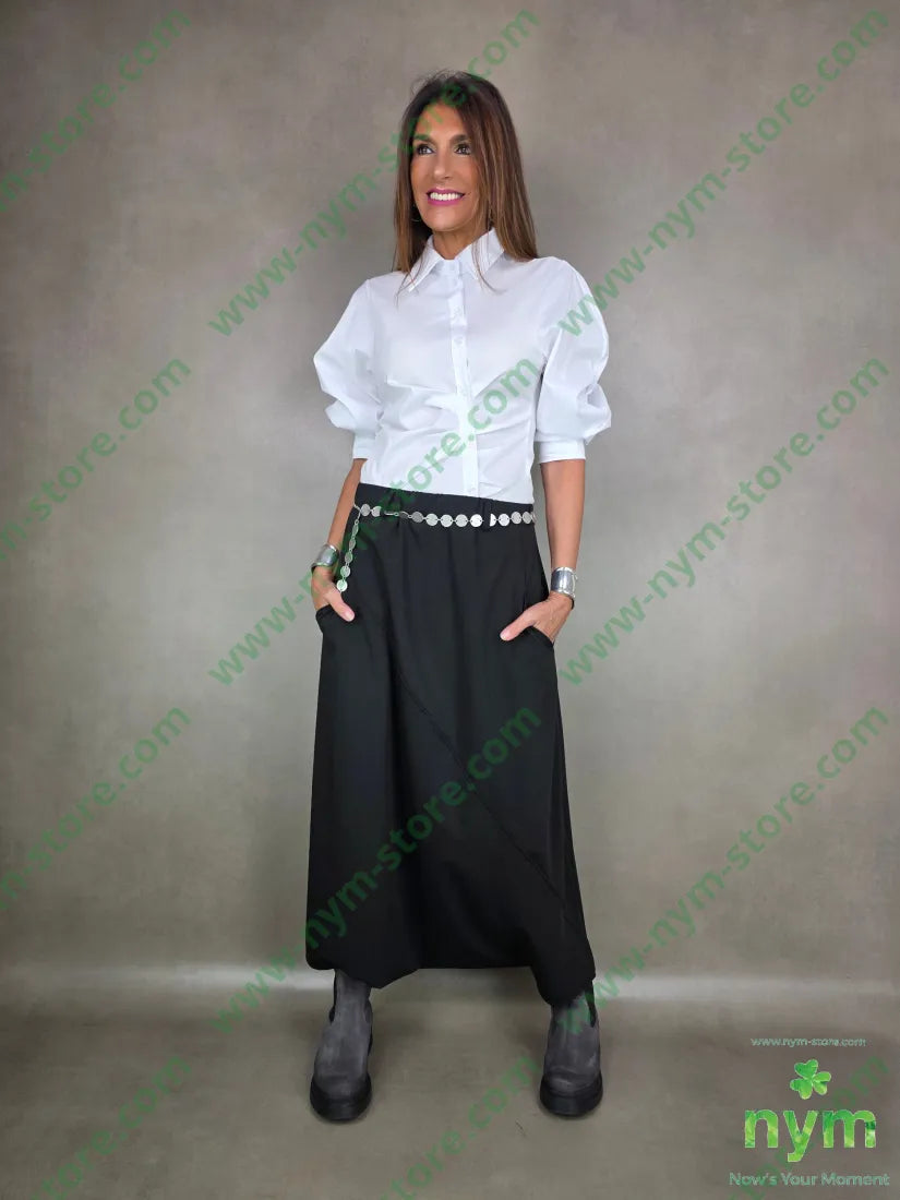 camicia con arricciature 100co CAMICIA