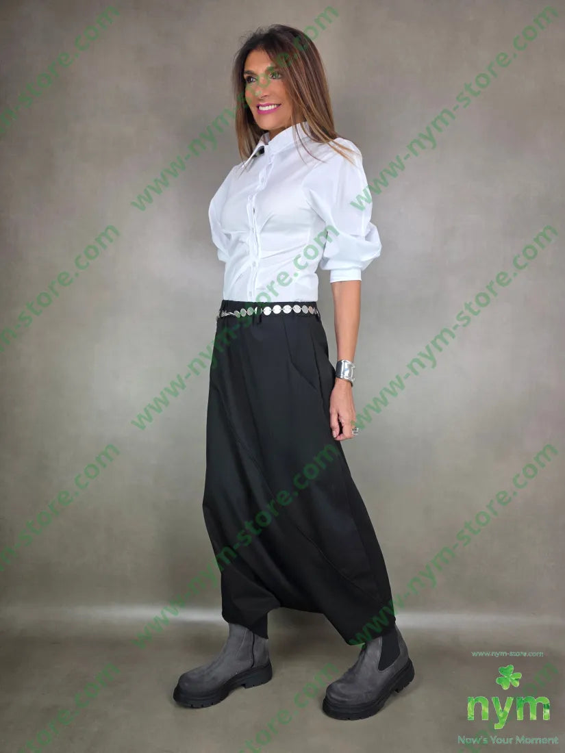 camicia con arricciature 100co CAMICIA