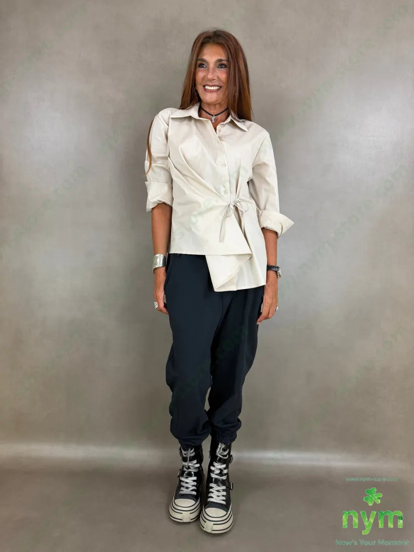 camicia con laccio 68co28pa3ea - CAMICIA