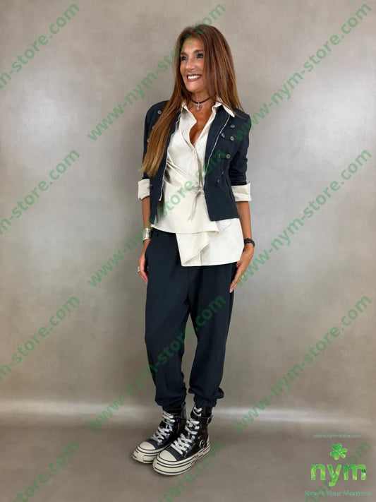 camicia con laccio 68co28pa3ea - CAMICIA