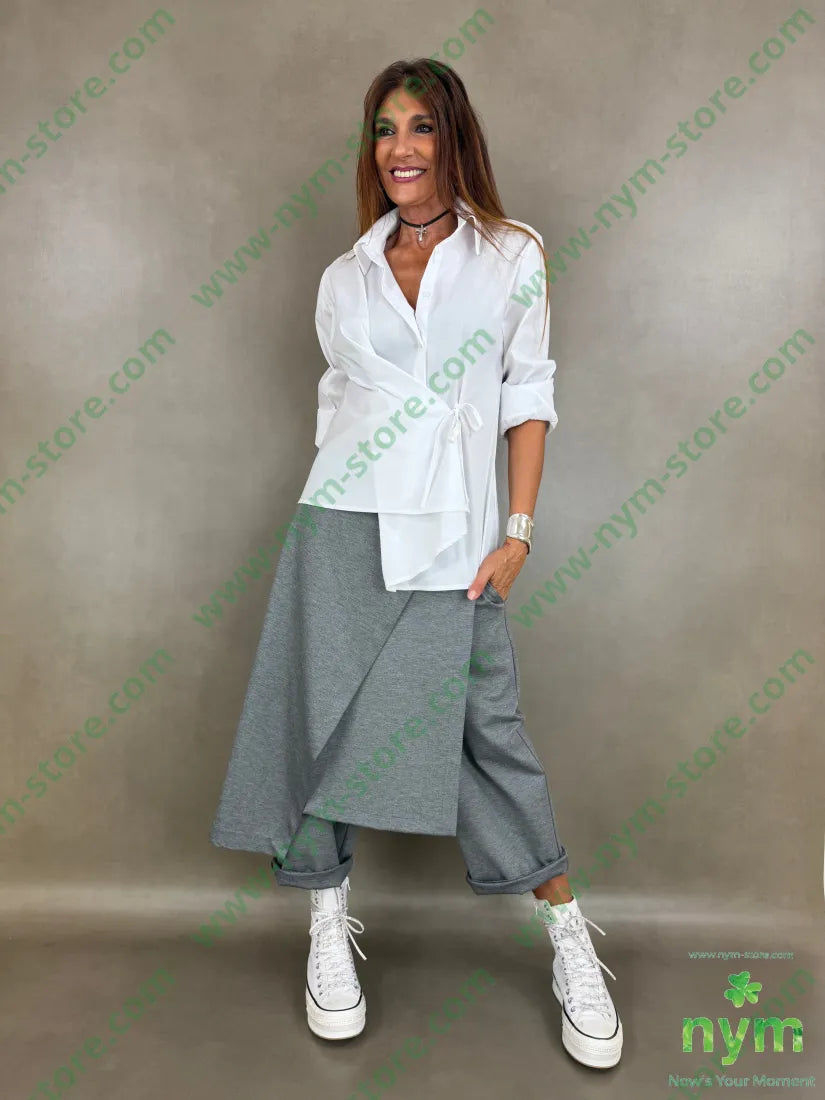 camicia con laccio 68co28pa3ea - CAMICIA