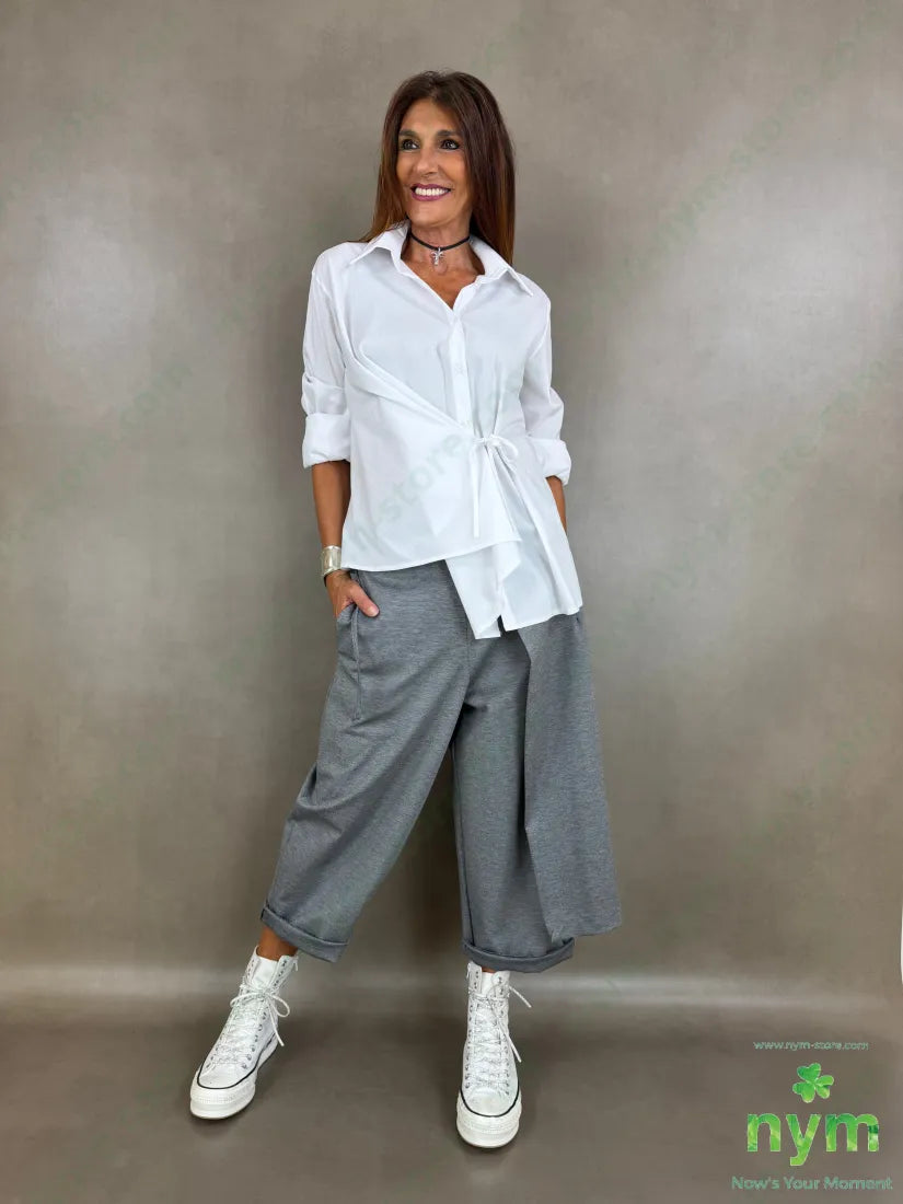 camicia con laccio 68co28pa3ea - CAMICIA