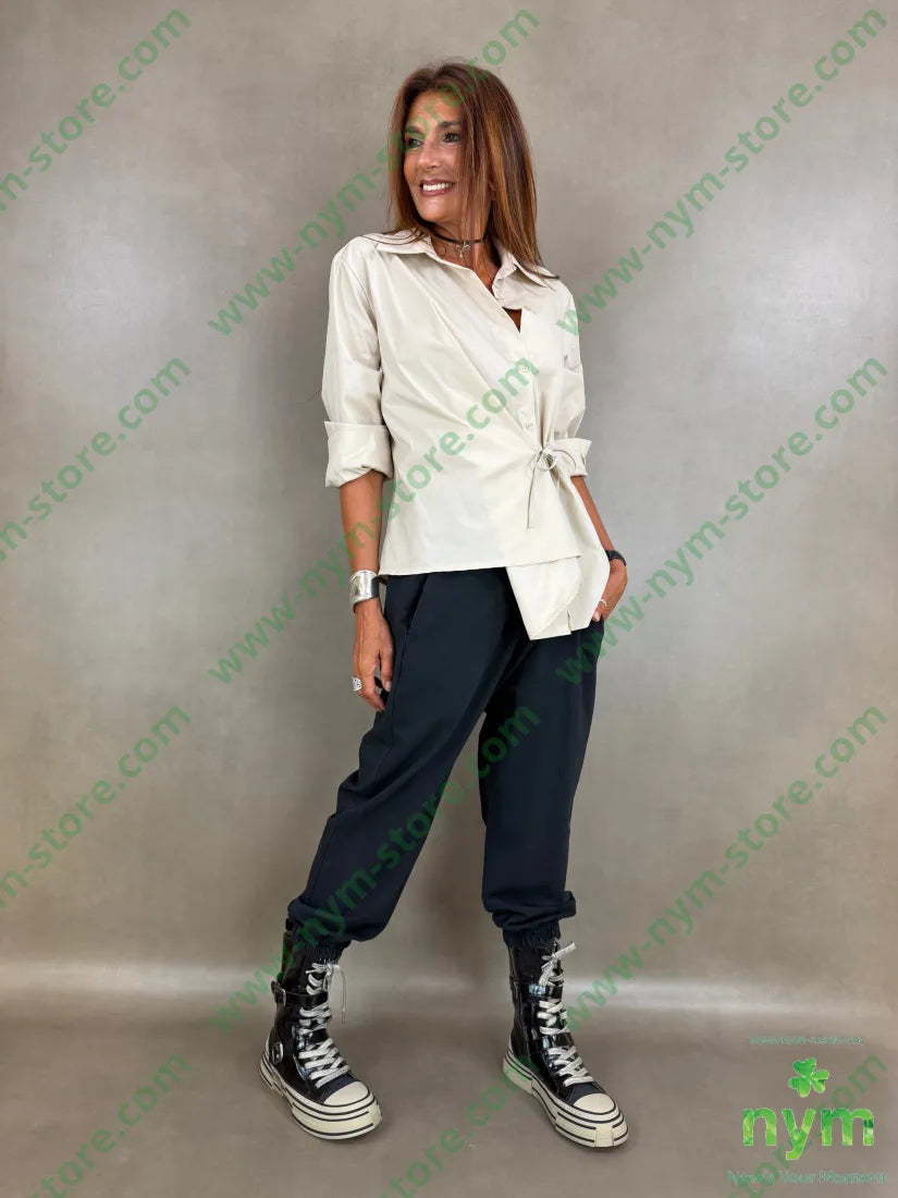 camicia con laccio 68co28pa3ea - CAMICIA