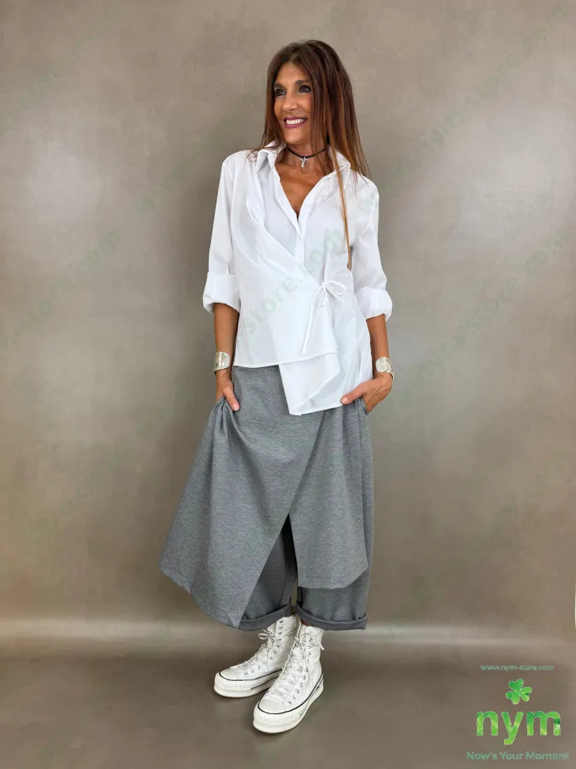 camicia con laccio 68co28pa3ea - CAMICIA