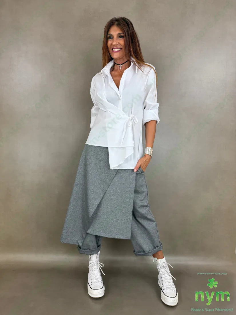 camicia con laccio 68co28pa3ea - CAMICIA