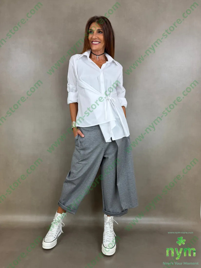 camicia con laccio 68co28pa3ea - CAMICIA