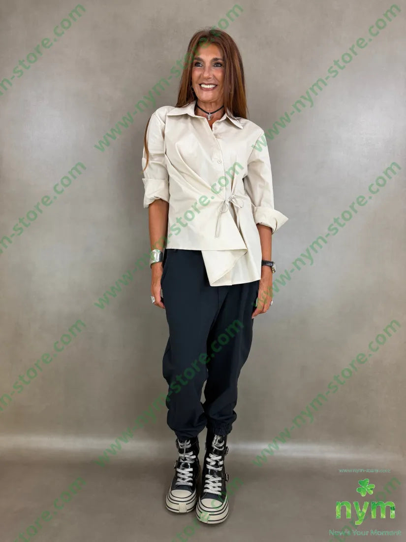 camicia con laccio 68co28pa3ea - CAMICIA