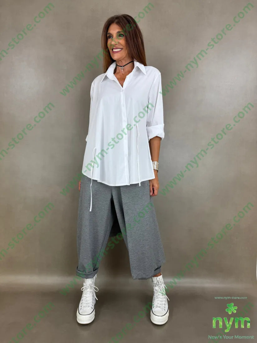 camicia con laccio 68co28pa3ea - CAMICIA