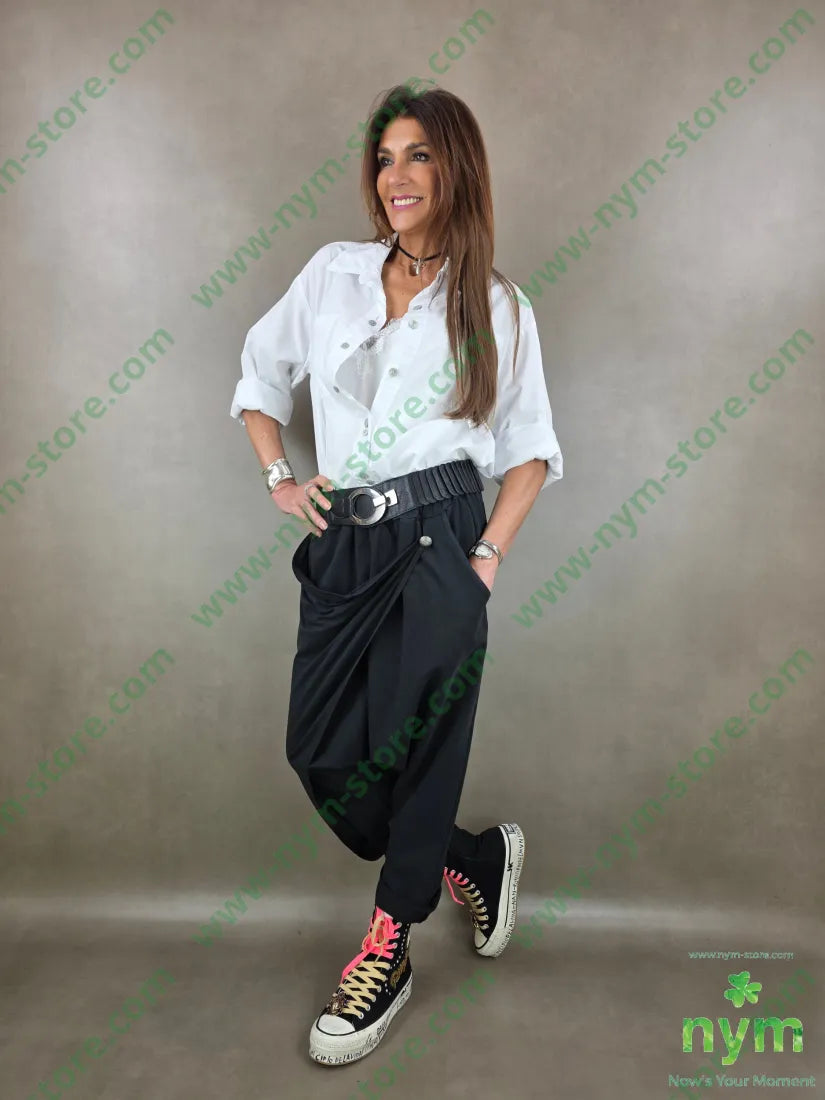 camicia cotone bottoni doppi 100c0 - U / BIANCO / PE26 - CAMICIA