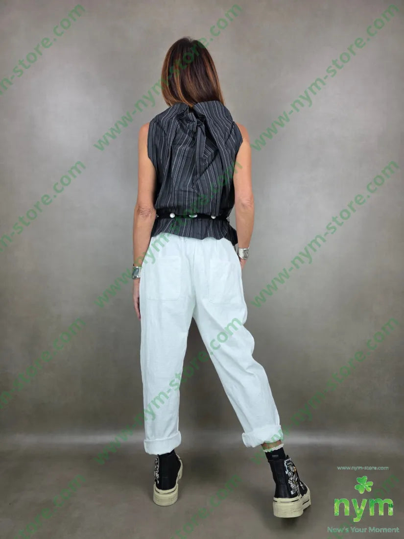 camicia coulisse gessata 43co43tc14pa CAMICIA