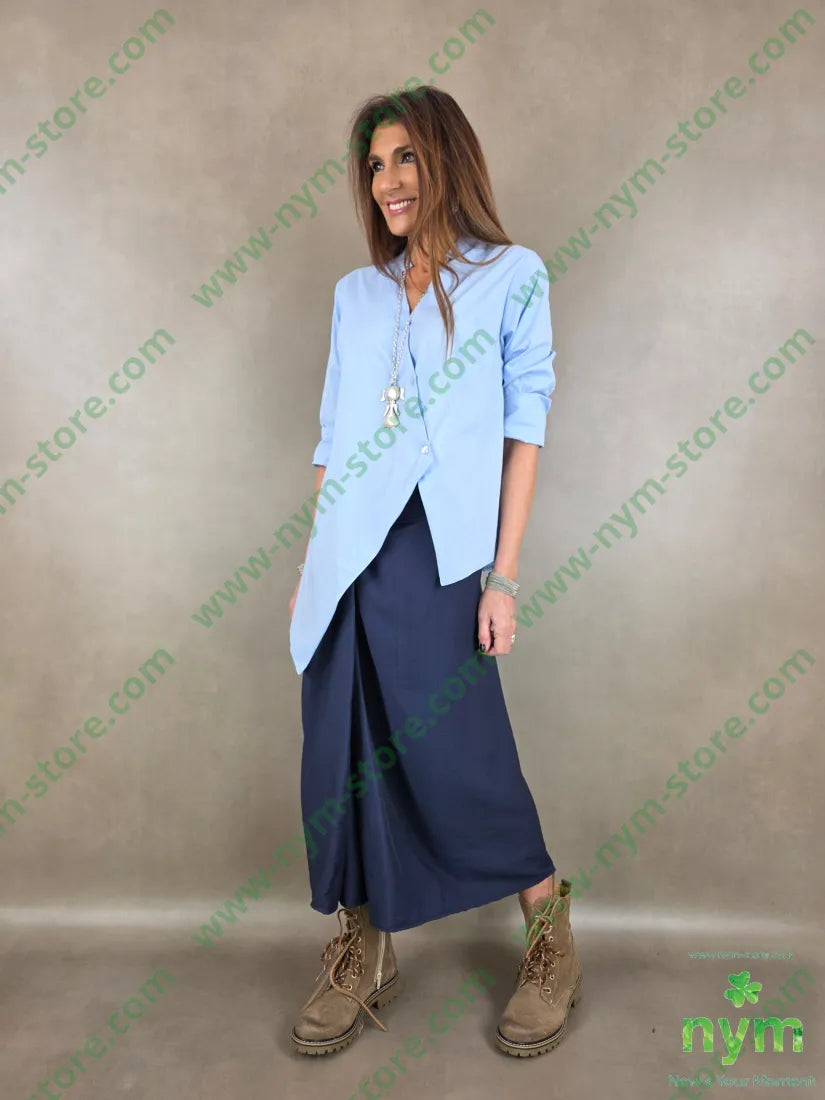 camicia guru asimmetrica 100co CAMICIA