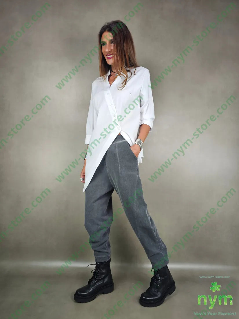 camicia guru asimmetrica 100co CAMICIA