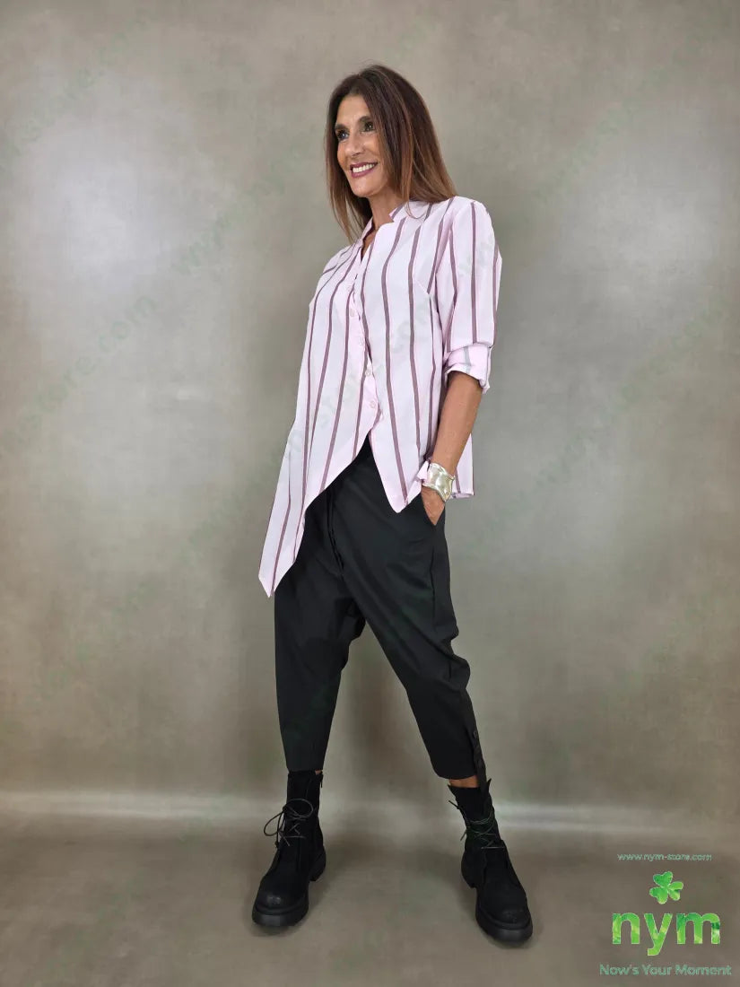 camicia guru bacchettata 100co - CAMICIA