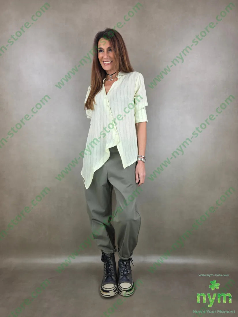 camicia guru corta tessuto riga 62ly17ny16li CAMICIA