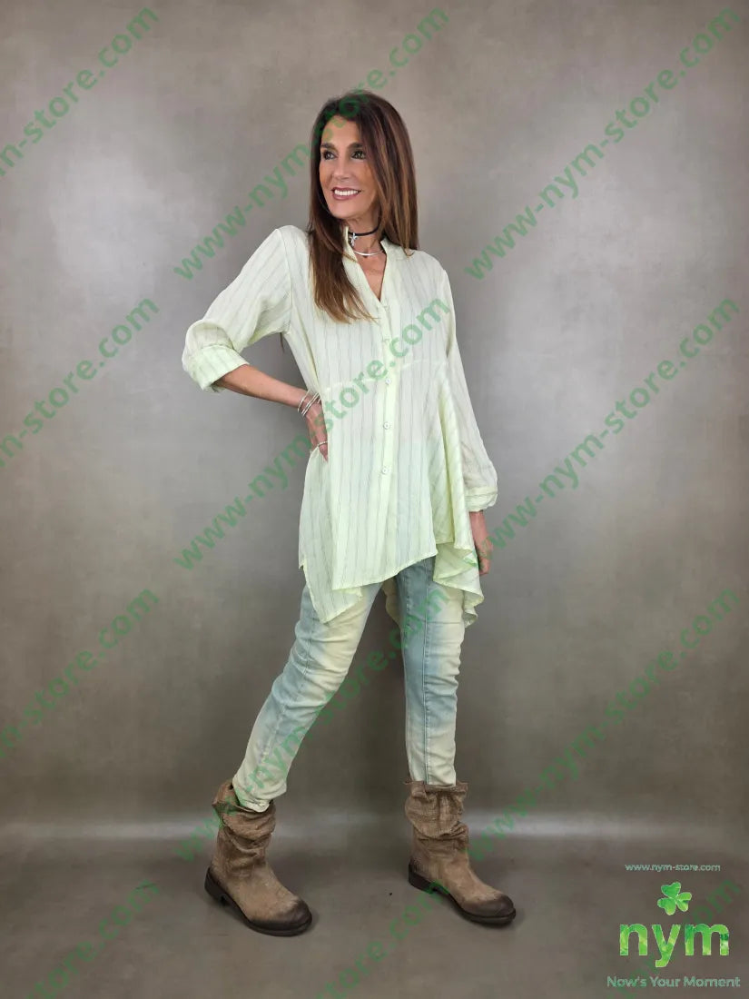 camicia guru lunga tessuto riga 65ly17ny16li CAMICIA