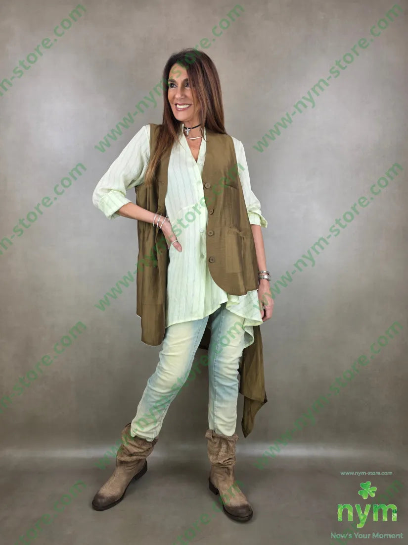 camicia guru lunga tessuto riga 65ly17ny16li CAMICIA