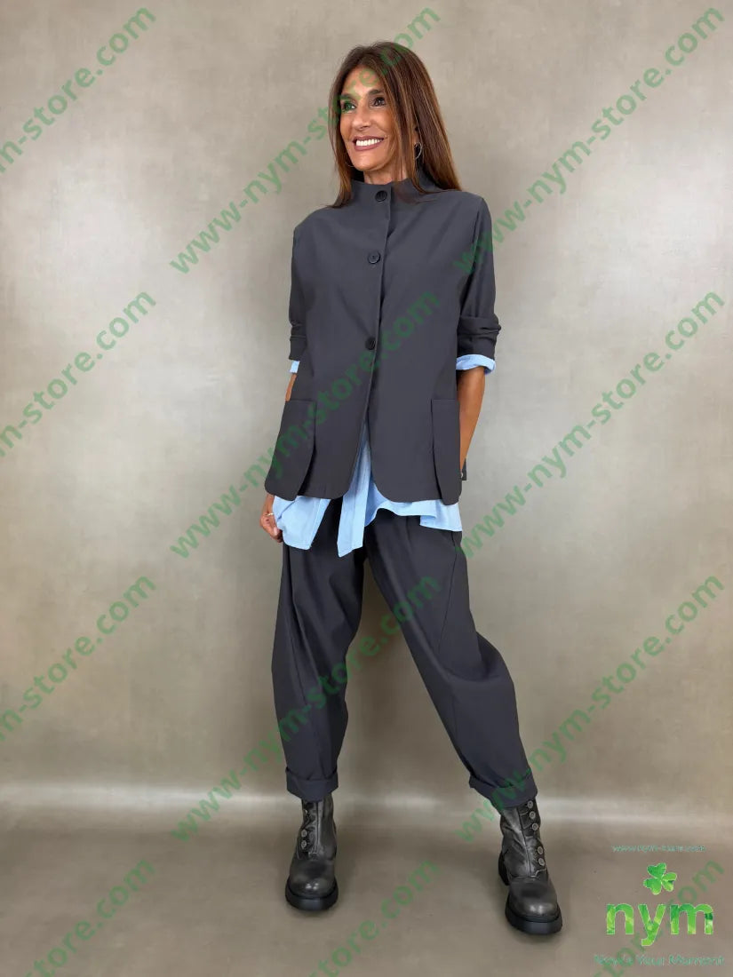 camicia lunga coreana 100co - CAMICIA