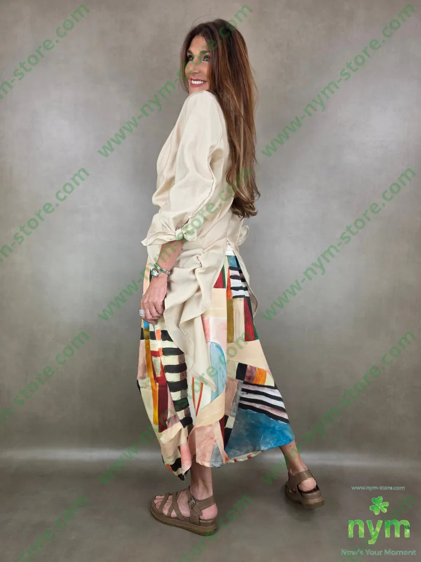 camicia lyocell code dto 86ly14pl - CAMICIA