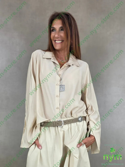camicia lyocell code dto 86ly14pl - CAMICIA