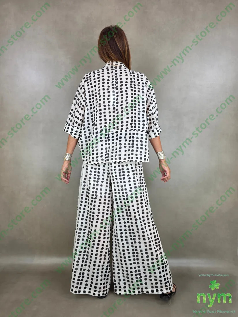 camicia mussola con stampa 100co - CAMICIA
