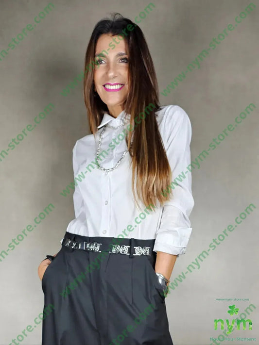 camicia stretta basica 100co CAMICIA