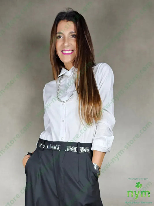 camicia stretta basica 100co CAMICIA